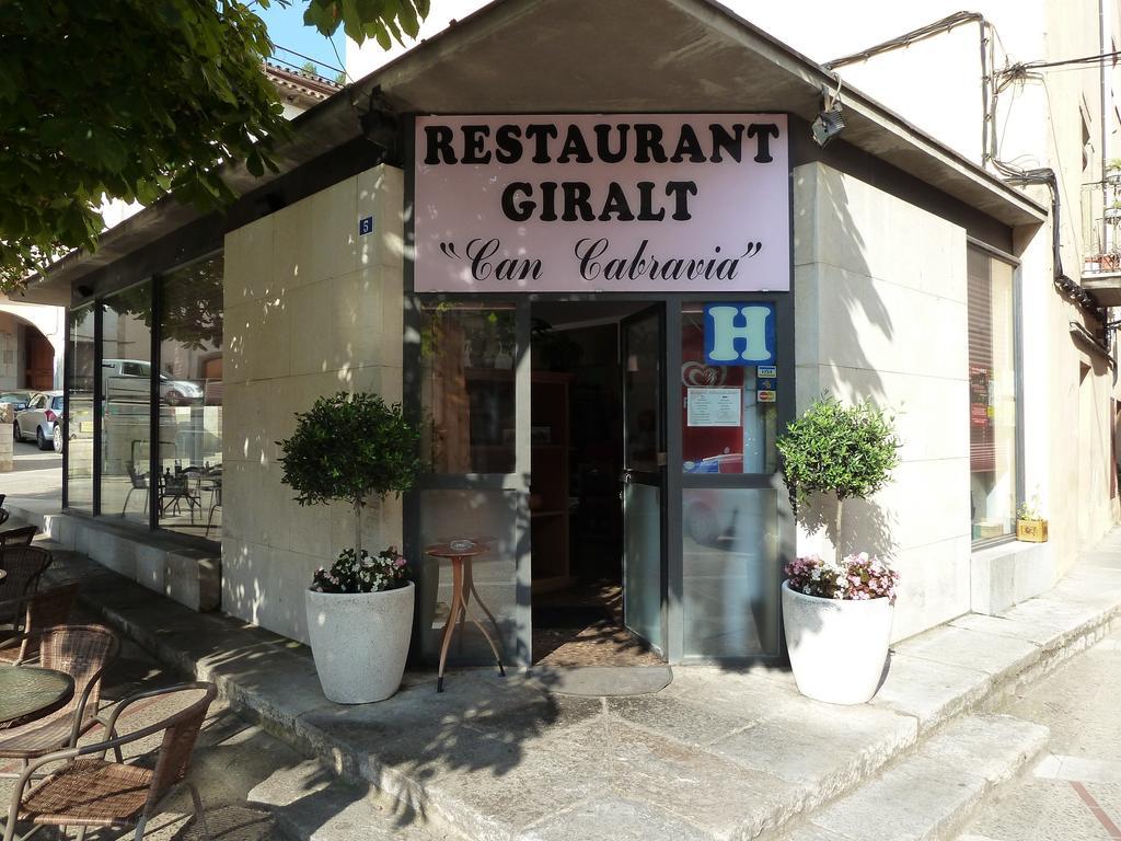 Готель Restaurant Fonda Giralt Amer Екстер'єр фото